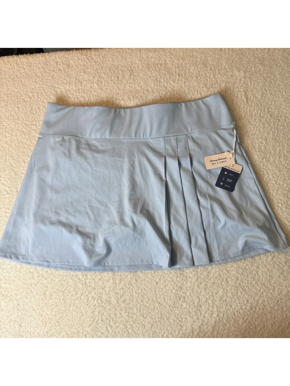 Tommy Bahama Golf & Tennis Women’s Skort Light Blue Pleated NWT Size L